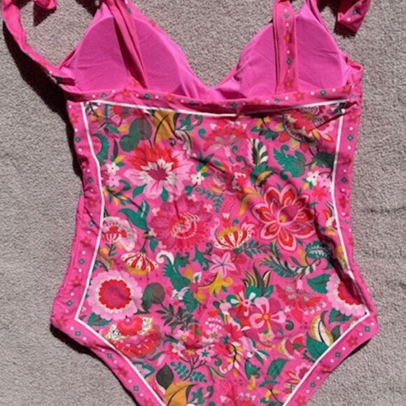 NWT Beach Riot - Floral Tie Shoulder - Akira One Piece - Passion Floral - Picture 3 of 5